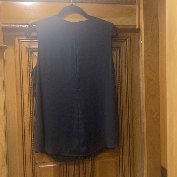 White House Black Market Black Tank Top Size 10 - Picture 5 of 7